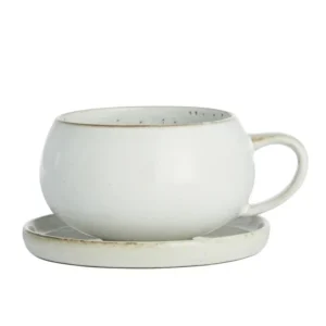 Tasse/Untertasse Amera sand