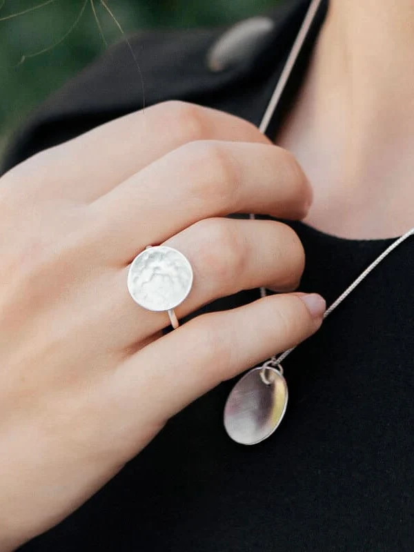 Ring Moon, in silber und gold – Bild 7