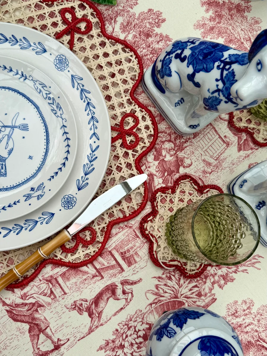 Dessertteller Paris Blau, 4er Set – Bild 4