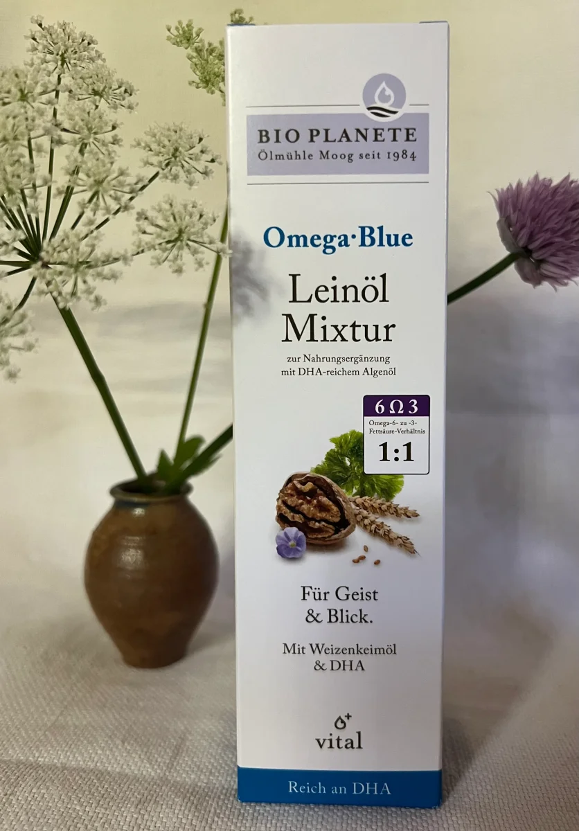 Bio Omega Blue Leinöl Mixtur 100ml – Bild 2