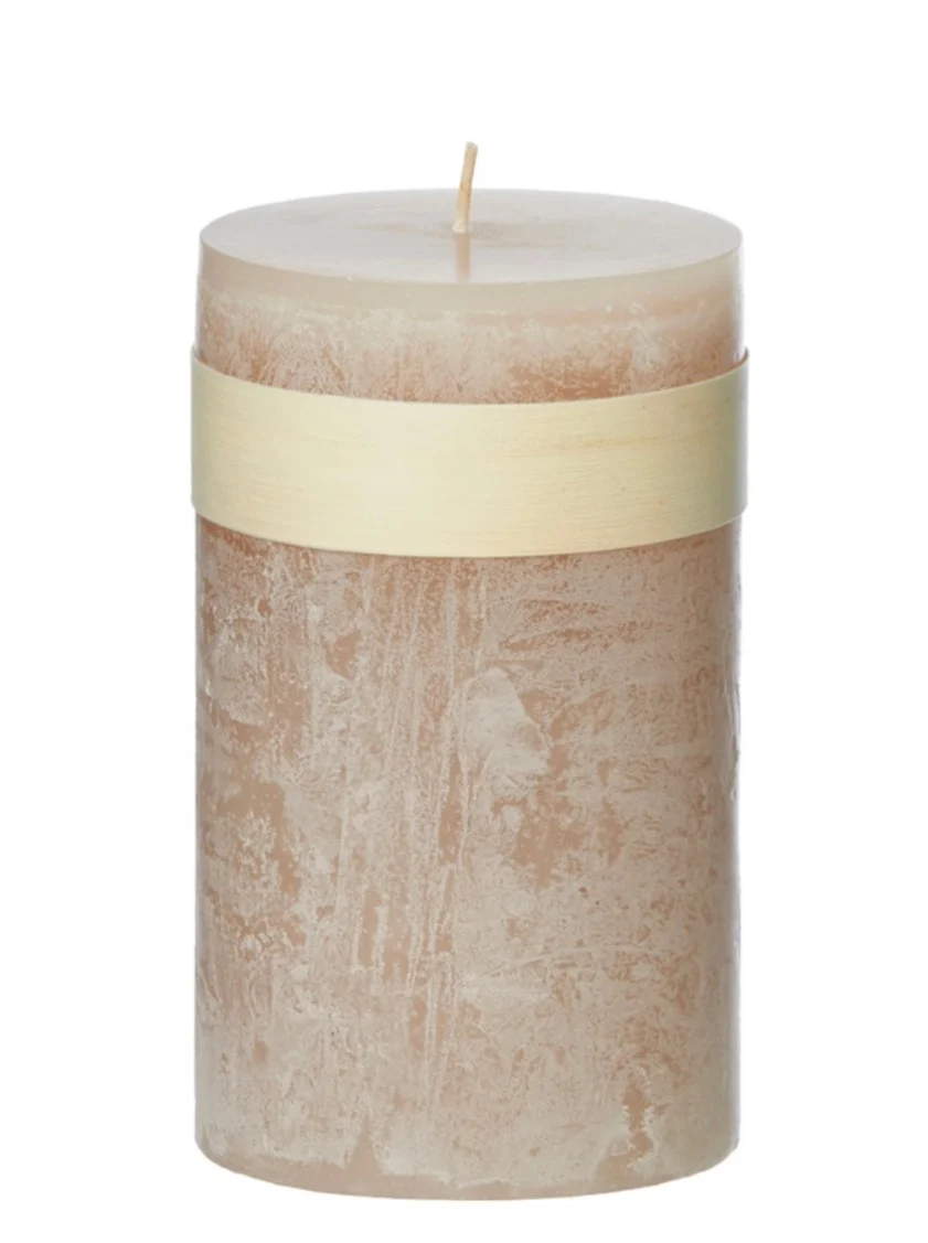 Blockkerze Timber 8x23cm, in vielen Farben – Bild 8