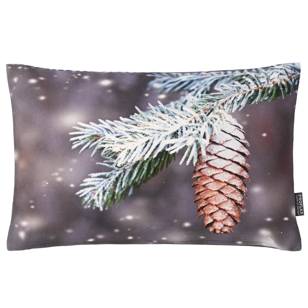 Kissenhülle Weihnachtswald 27x43 cm – Bild 2
