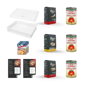 Teichners Pizza Starterset inkl. Semola di Grano Duro (ital. Hartweizengrieß)