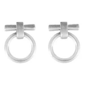 Ohrstecker Vanity Circle Silber