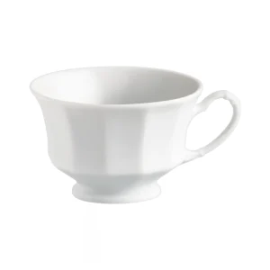 Fürstenberg Porzellan Espressotasse Weiß GRECQUE Satiniert