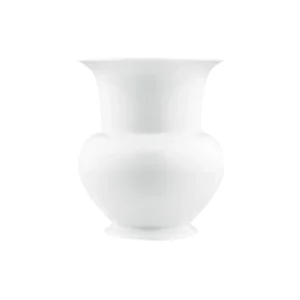 Fürstenberg Porzellan Vase Bauchig Weiß Klassiker