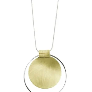 Halskette Vanity adjustable 2 Tone Circle gold