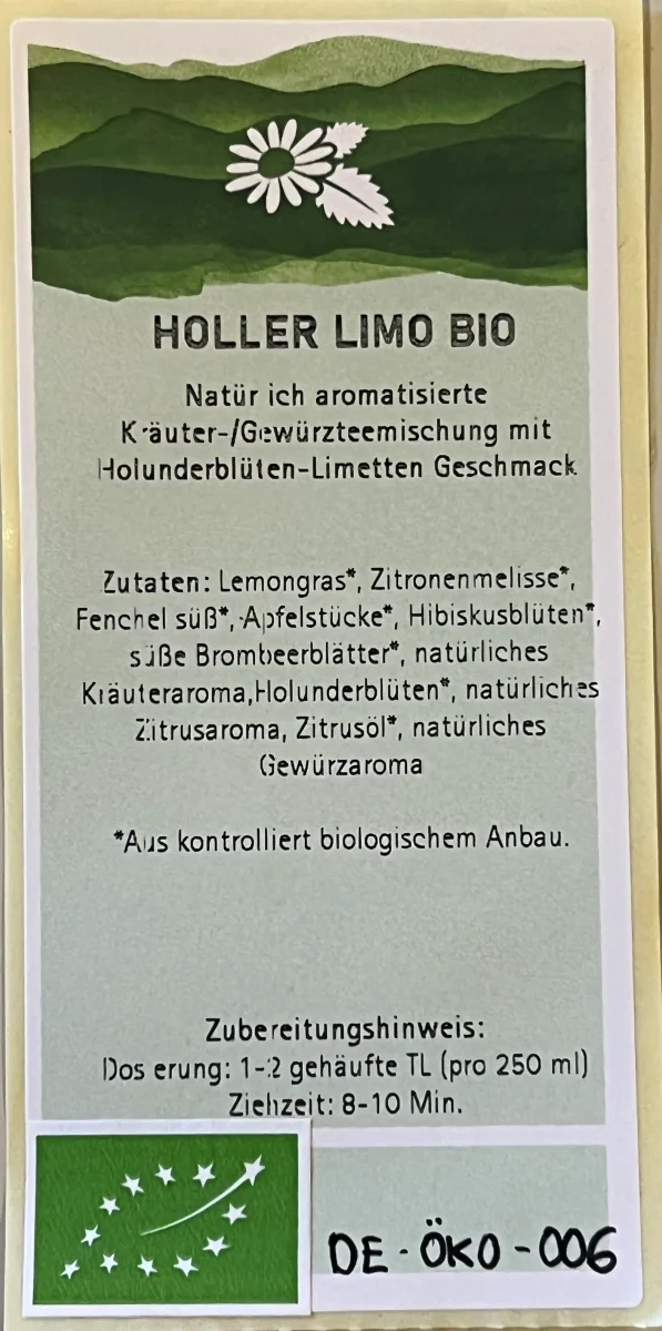 Holler Limo Biotee – Bild 3