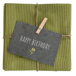 Geschirrtuch  "Happy Birthday"
