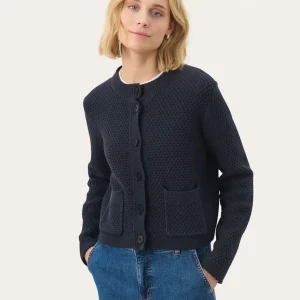 Strickjacke Elmie PW dark navy