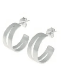 Ohrstecker Conchita, in silber und gold