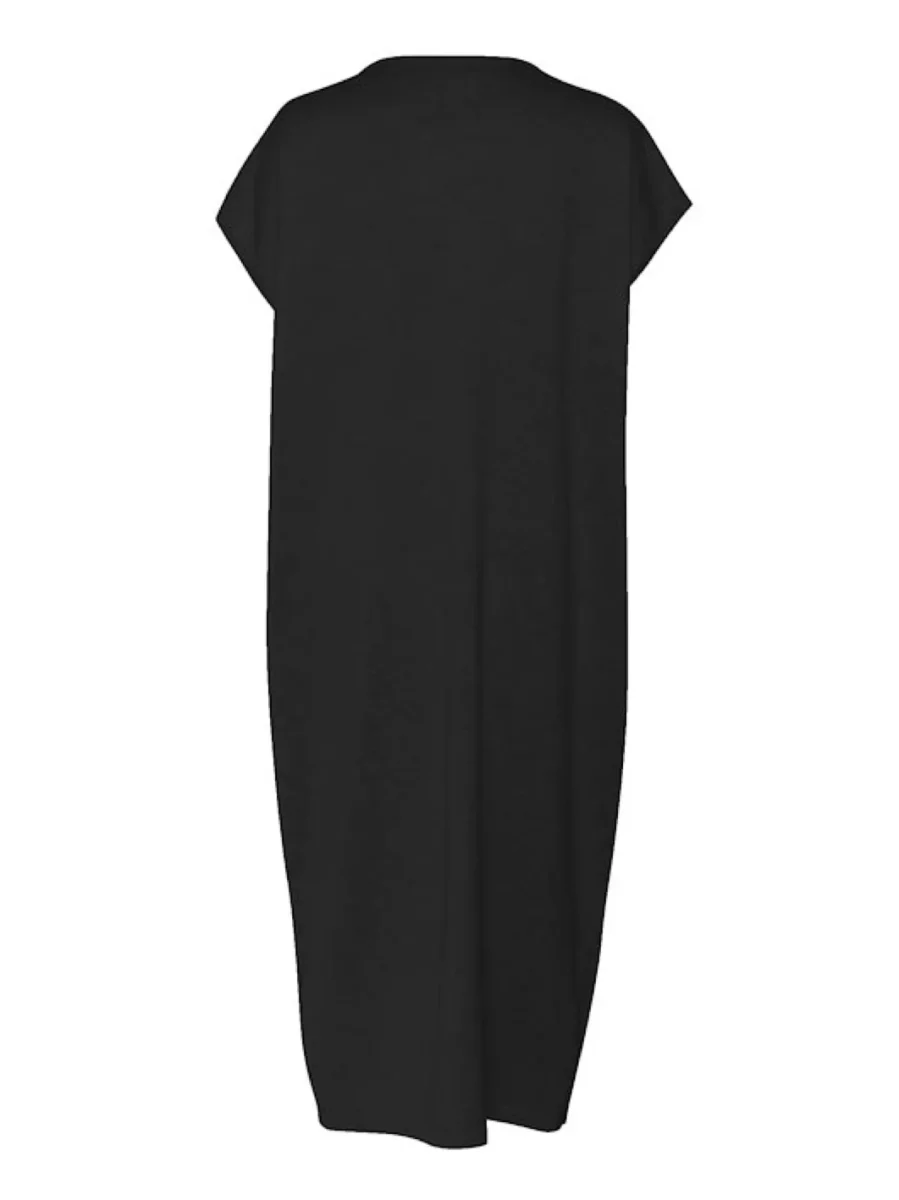 Strickkleid Mila SZ ärmellos lang schwarz – Bild 3