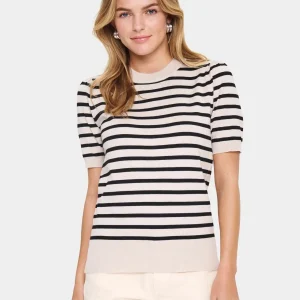 Pullover Mila SZ feine Streifen, in 3 Farbkombis