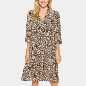 Kleid Eda SZ Black Leopard