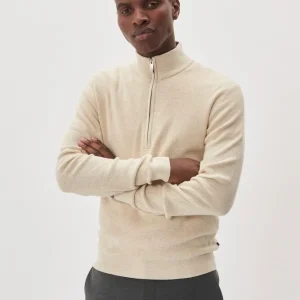 Herren Pullover MAlagoon Z oyster gray melange
