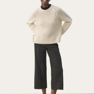 Culotte Hose Ilisan PW grey check