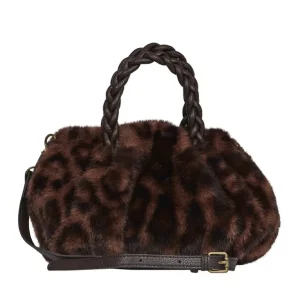 Handtasche Ayla Leo dark brown