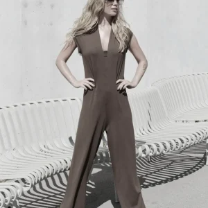 Jumpsuit V-NECK 99018 schwarz