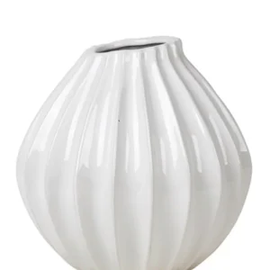 Vase Wide M elfenbein