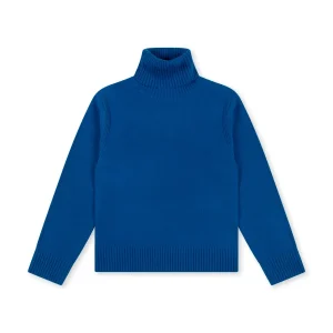 Rollkragenpullover Alfonso cobalt blue