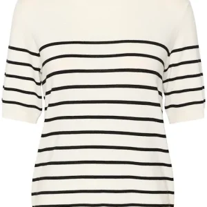 Pullover Lizza KA chalk/black narrow stripe
