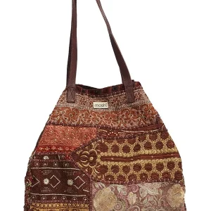 Schultertasche Ritikka bombay brown