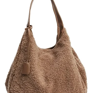 Schultertasche Eliza beige
