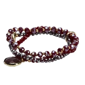 Armband Petra red