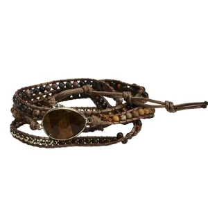 Armband Svea brown