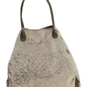 Schultertasche Nina light grey