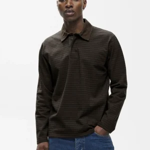 Herren Poloshirt MAkai Rugby turkish coffee