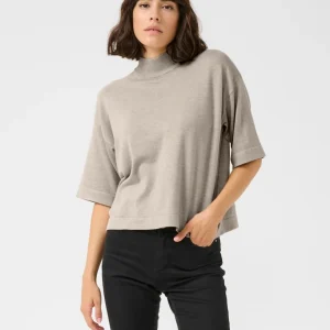 Pullover Lizza KA turtleneck feather gray