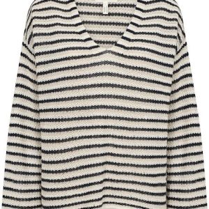 Pullover Nahni PW Navy Natural Stripe