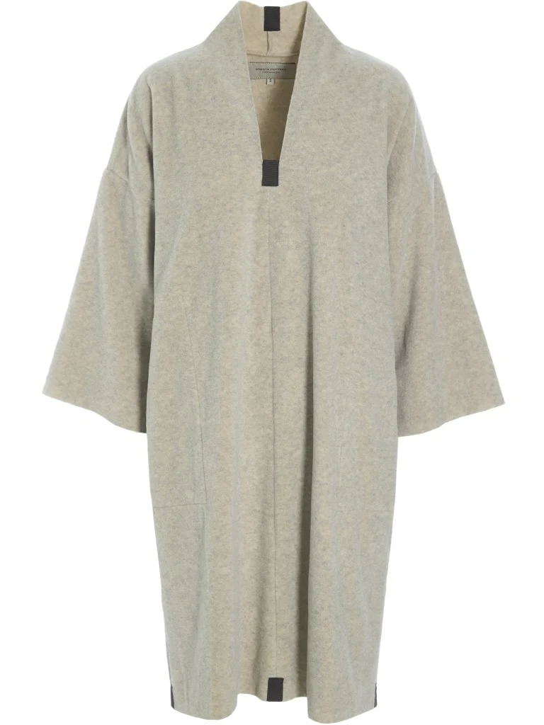 Fleece Kleid V-NECK 3251, in 3 Farben – Bild 3
