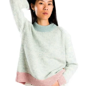 Pullover Astra sky blue melange