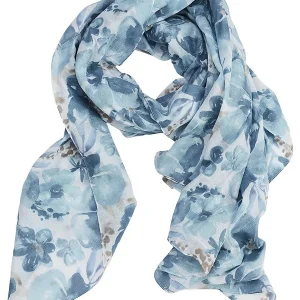 Modeschal Gemma hellblau