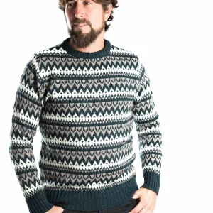 Norweger Pullover Halfdan indigo
