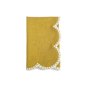Stoffserviette Gelb, 2er Set