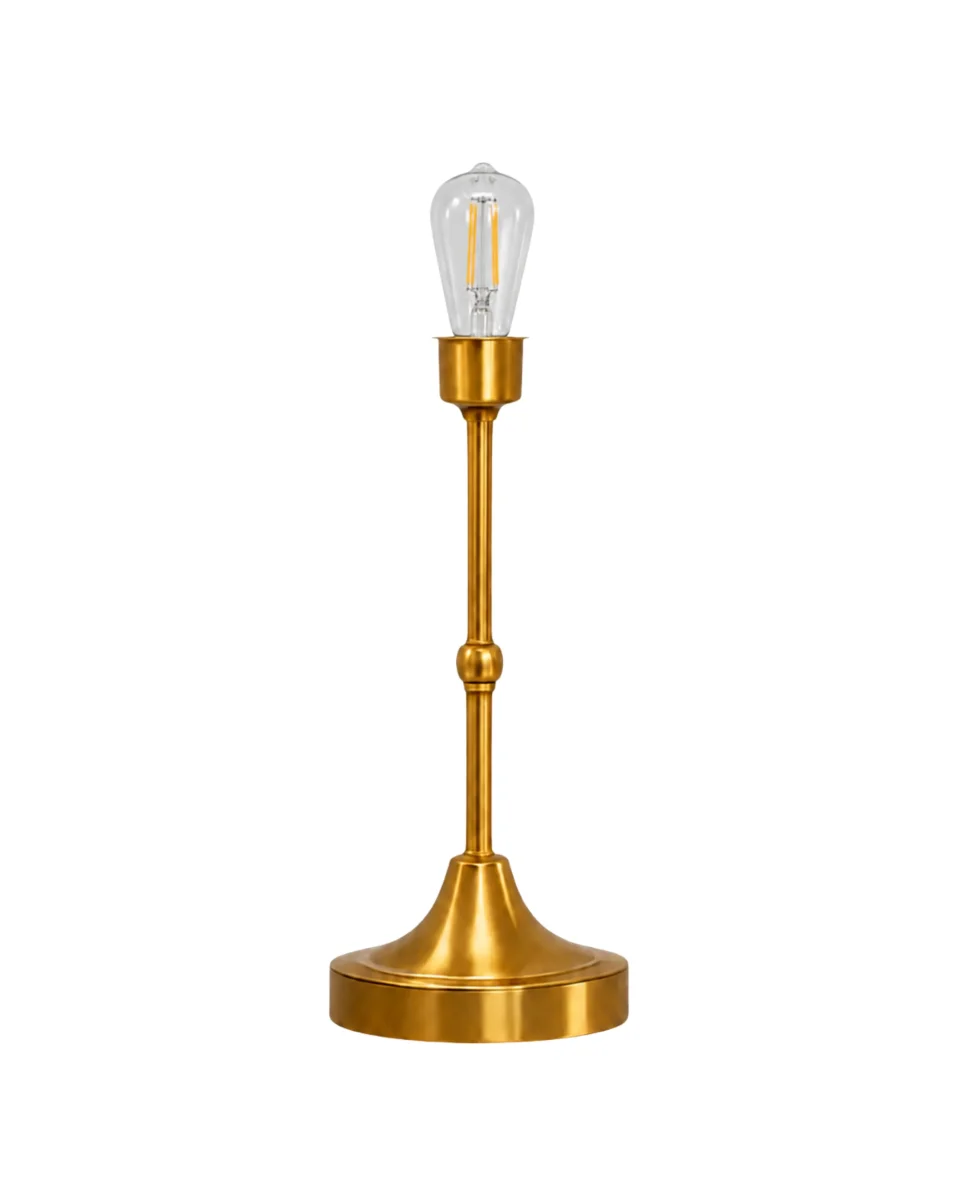 Tischlampenfuß Gold – Bild 2