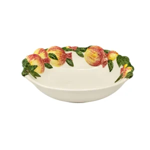 Salatschüssel Granatapfel Handbemalt