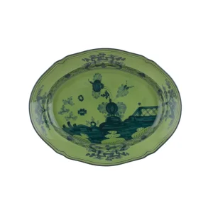 Ginori Oriente Italiano Servierplatte Malachite