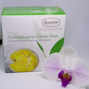 Probierbox Aromatisierter Grüner Tee