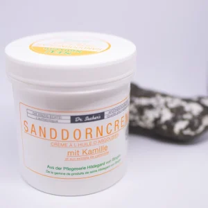 Sanddorncreme mit Kamille