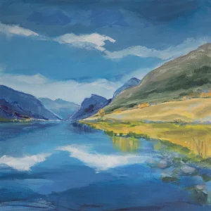 "Landschaft Norwegen" von Ute Bresch